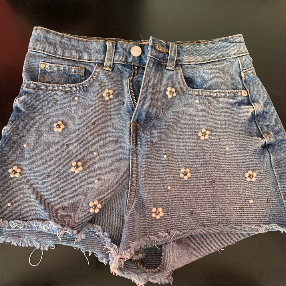 Mom Jean High Wasted Denim Shorts
